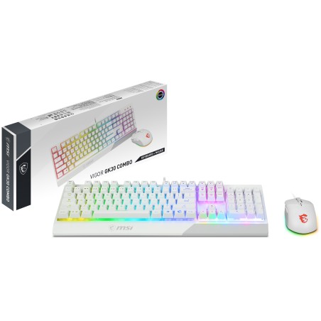 MSI VIGOR GK30 clavier Souris incluse Gaming USB QWERTY US | JDB-Info
