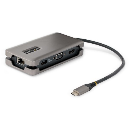 StarTech.com Adaptateur Multiport USB-C - 4K60Hz HDMI/VGA - | JDB-Info