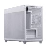 ASUS PRIME AP201 CASE TG WHITE Mini Tower Blanc | JDB-Info