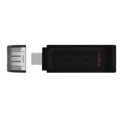 Kingston Technology DataTraveler 256Go USB-C 3.2 Gen 1 70 | JDB-Info