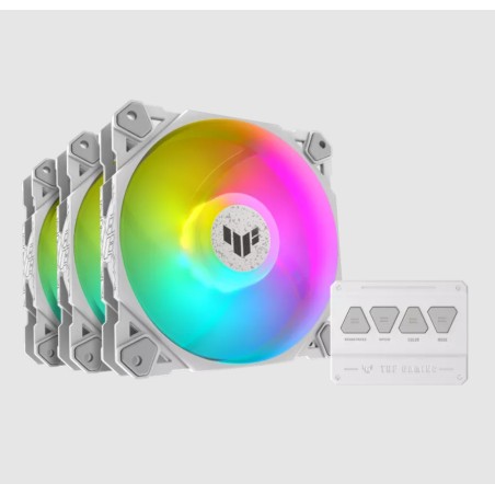 ASUS TUF GAMING TF120 ARGB WHITE EDITION 3IN1 Boitier PC Re | JDB-Info