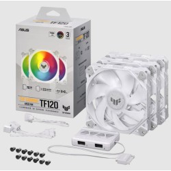 ASUS TUF GAMING TF120 ARGB WHITE EDITION 3IN1 Boitier PC Re | JDB-Info