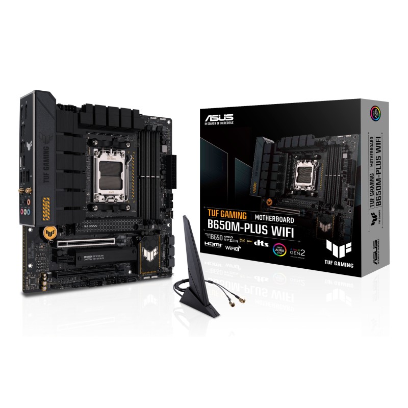 ASUS TUF GAMING B650M-PLUS WIFI AMD B650 Emplacement AM5 mi | JDB-Info