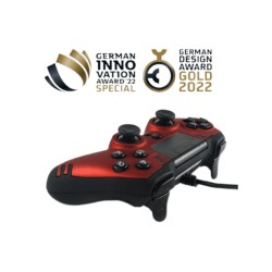 Lexip Metaltech - Manette Filaire - Rouge Rubis (Multi) | JDB-Info