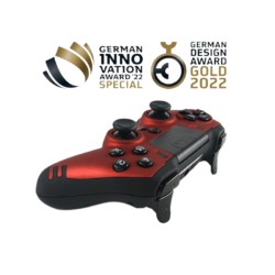Lexip Metaltech - Manette Sans-Fil - Rouge Rubis (Multi) | JDB-Info
