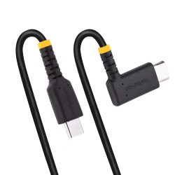 StarTech.com Câble de Charge Rapide USB-C de 1m, Coudé à Dr | JDB-Info