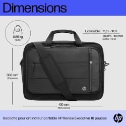HP Sacoche pour ordinateur portable Renew Executive 16 pouc | JDB-Info