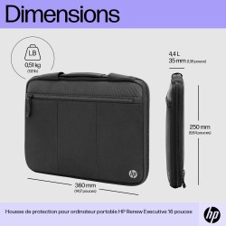 HP Housse de protection pour ordinateur portable Renew Exec | JDB-Info
