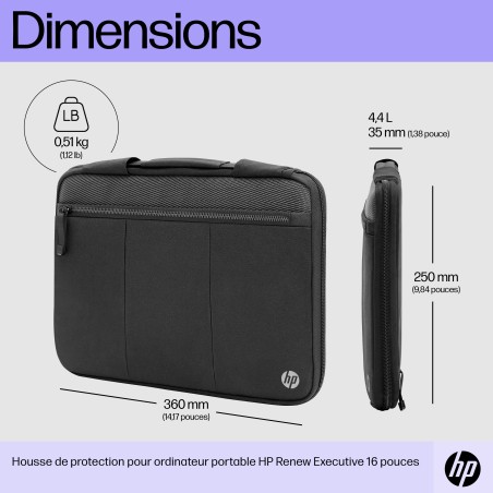 HP Housse de protection pour ordinateur portable Renew Exec | JDB-Info