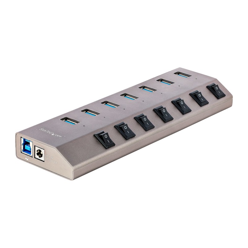 StarTech.com Hub USB-C Auto-Alimenté à 7 Ports avec Interru | JDB-Info