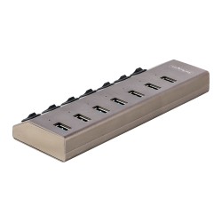 StarTech.com Hub USB-C Auto-Alimenté à 7 Ports avec Interru | JDB-Info