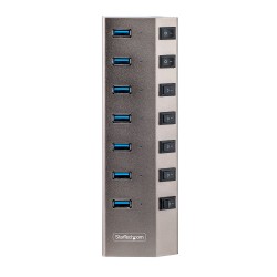 StarTech.com Hub USB-C Auto-Alimenté à 7 Ports avec Interru | JDB-Info