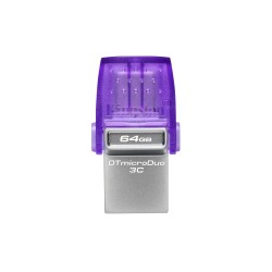 Kingston Technology DataTraveler 64 Go microDuo 3C 200 Mo/s | JDB-Info