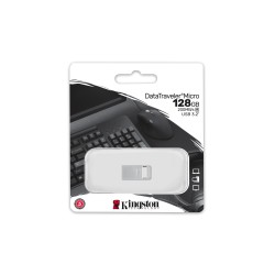 Kingston Technology DataTraveler 128 Go Micro 200 Mo/s Meta | JDB-Info