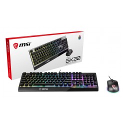 MSI VIGOR GK30 clavier Souris incluse Gaming USB QWERTY Ang | JDB-Info