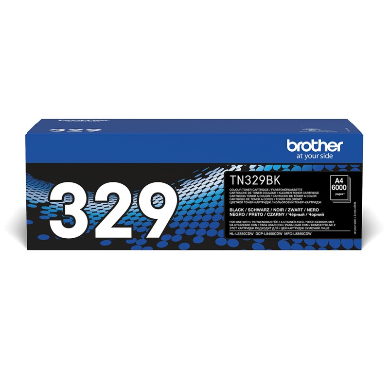 Brother TN-329BK - Cartouche de toner originale – Noir | JDB-Info