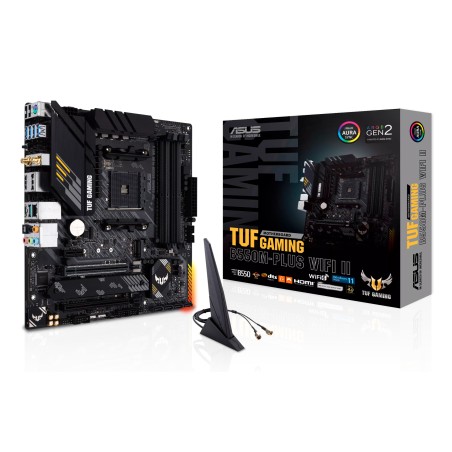 ASUS TUF GAMING B550M-PLUS WIFI II AMD B550 Emplacement AM4 | JDB-Info