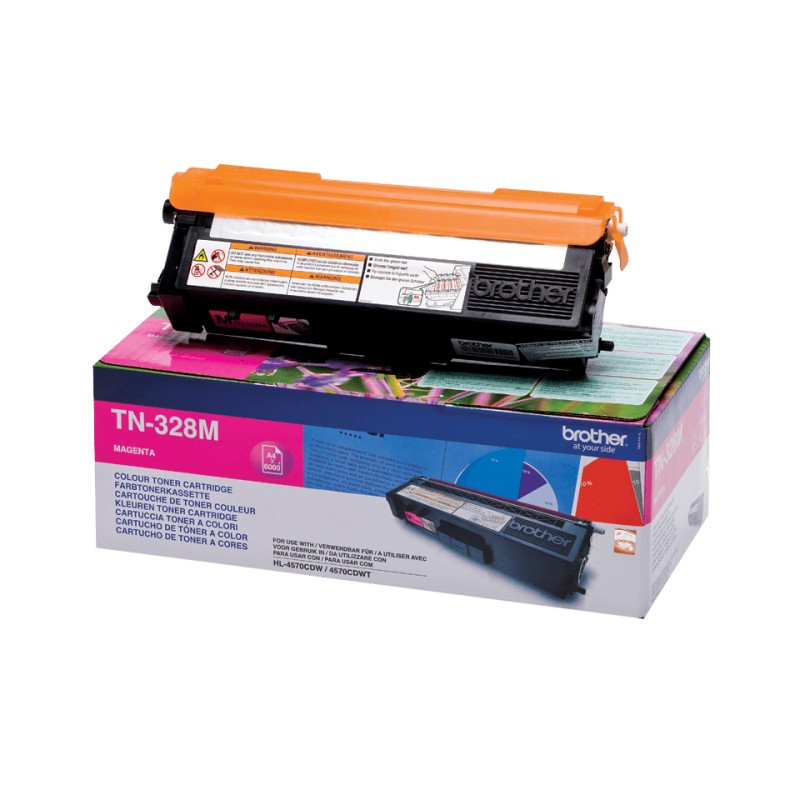 Brother TN-328M - Cartouche de toner originale – Magenta | JDB-Info