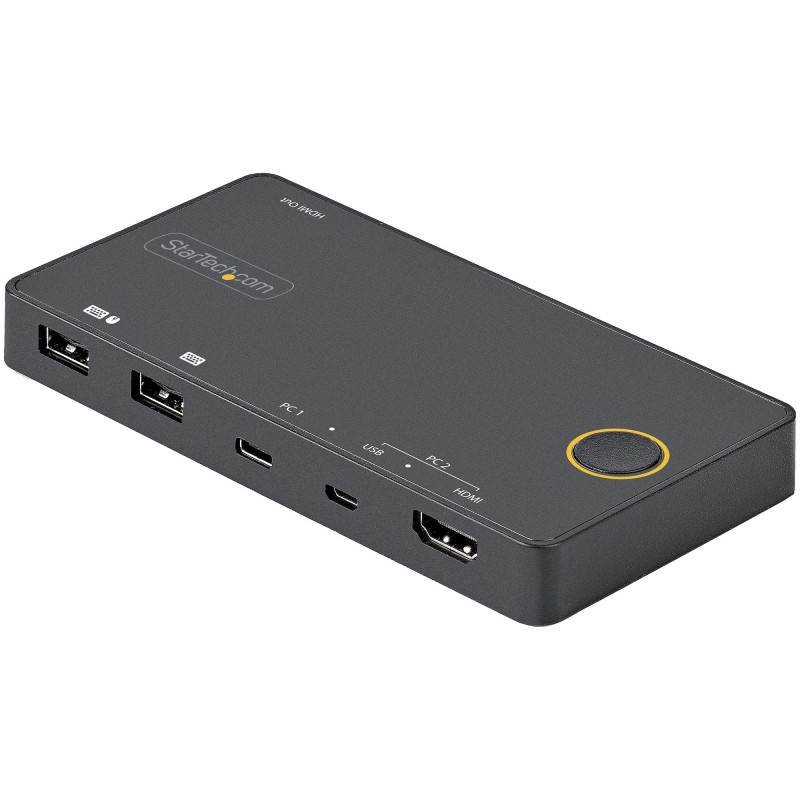 StarTech.com Switch KVM Hybride 2 Ports USB-A + HDMI & USB- | JDB-Info