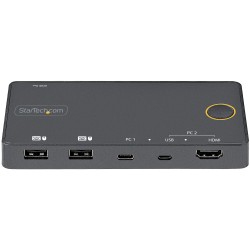 StarTech.com Switch KVM Hybride 2 Ports USB-A + HDMI & USB- | JDB-Info