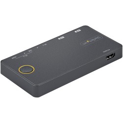 StarTech.com Switch KVM Hybride 2 Ports USB-A + HDMI & USB- | JDB-Info