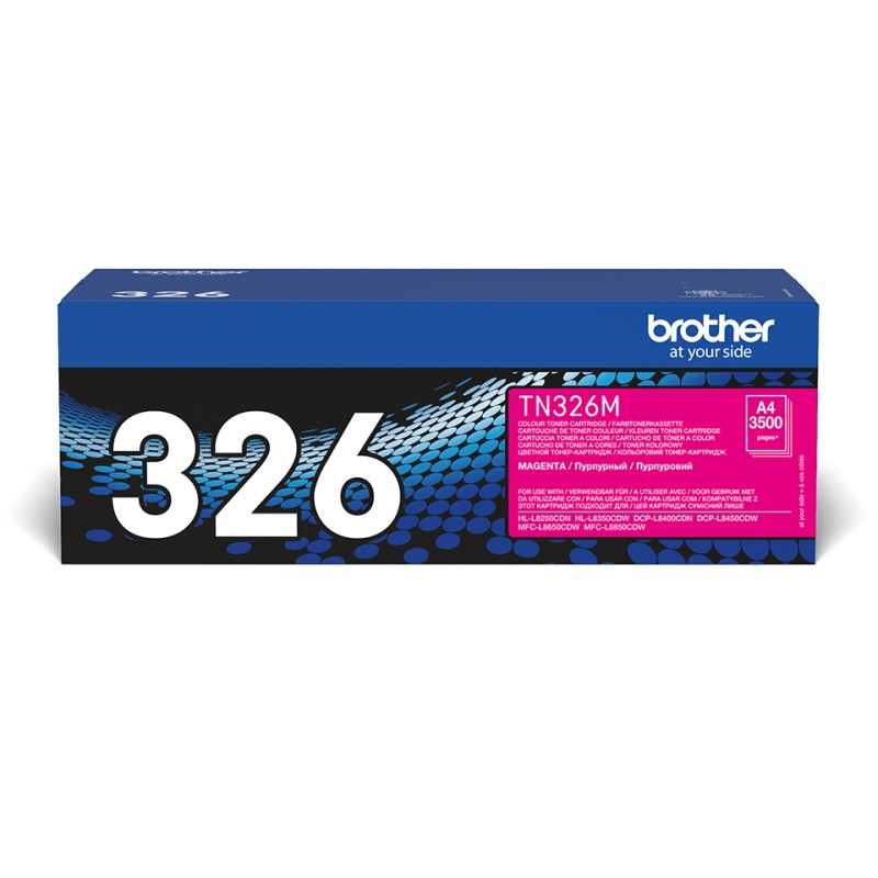 Brother TN-326M - Cartouche de toner originale – Magenta | JDB-Info
