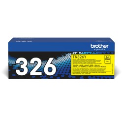 Brother TN-326Y - Cartouche de toner originale – Jaune | JDB-Info