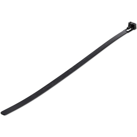 StarTech.com Colliers de Serrage Réutilisables 25cm Noirs - | JDB-Info