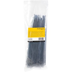 StarTech.com Colliers de Serrage Réutilisables 25cm Noirs - | JDB-Info
