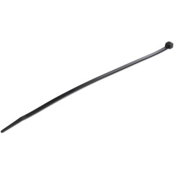StarTech.com Colliers de Serrage 25 cm Noirs - Largeur 4 mm | JDB-Info