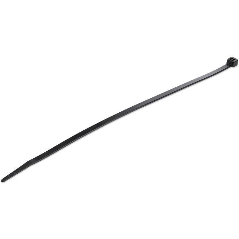 StarTech.com Colliers de Serrage 25 cm Noirs - Largeur 4 mm | JDB-Info
