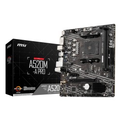 MSI A520M-A PRO carte mère AMD A520 Emplacement AM4 micro A | JDB-Info