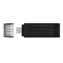 Kingston Technology DataTraveler 64Go USB-C 3.2 Gen 1 70 | JDB-Info
