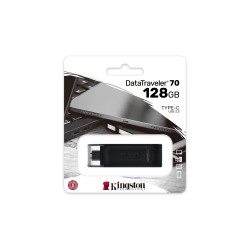 Kingston Technology DataTraveler 128Go USB-C 3.2 Gen 1 70 | JDB-Info