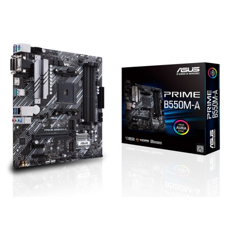 ASUS PRIME B550M-A AMD B550 Emplacement AM4 micro ATX | JDB-Info