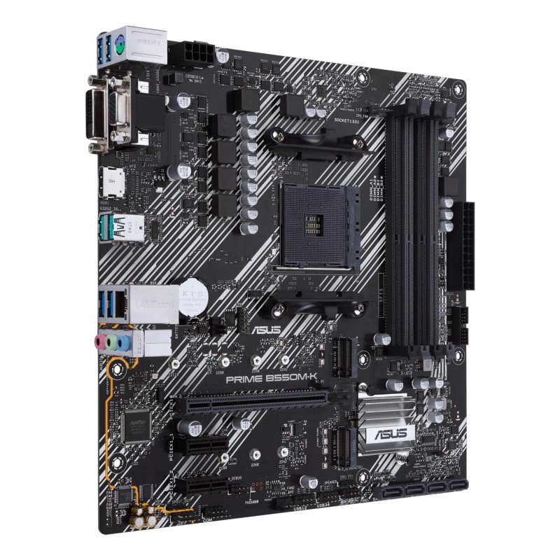 ASUS PRIME B550M-K AMD B550 Emplacement AM4 micro ATX | JDB-Info