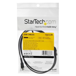 StarTech.com Câble de Charge Rapide USB-C de 1m, Robuste, C | JDB-Info