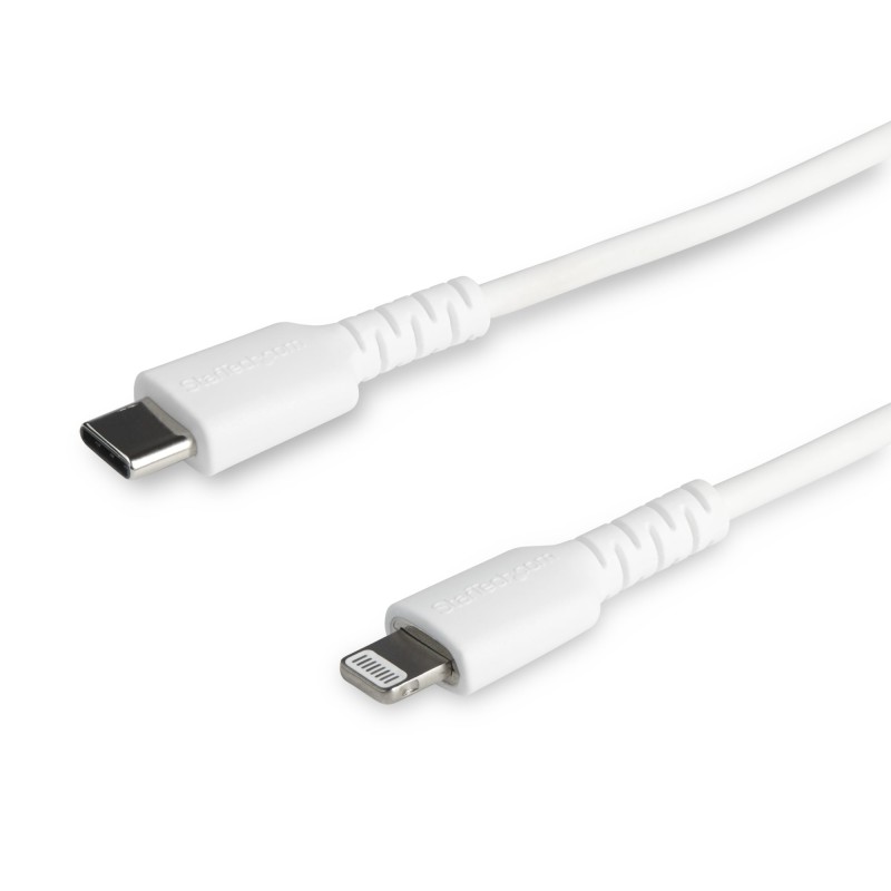 StarTech.com Câble USB-C vers Lightning Blanc Robuste 1 m | JDB-Info