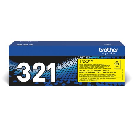 Brother TN-321Y - Cartouche de toner originale – Jaune | JDB-Info