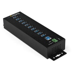 StarTech.com Hub USB 3.0 industriel à 10 ports - 5Gbps - Al | JDB-Info