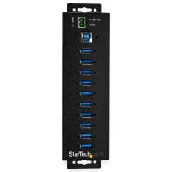 StarTech.com Hub USB 3.0 industriel à 10 ports - 5Gbps - Al | JDB-Info