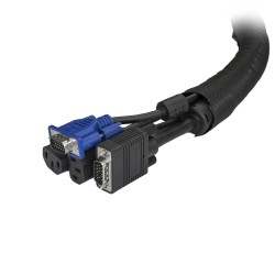 StarTech.com Passe-câble de 2 m - Gaine tressée auto-ferman | JDB-Info