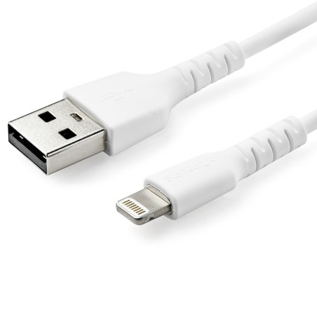 StarTech.com Câble USB-A vers Lightning Blanc Robuste 1m - | JDB-Info