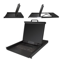 StarTech.com Console KVM à Montage Rack 8 Ports avec Câbles | JDB-Info