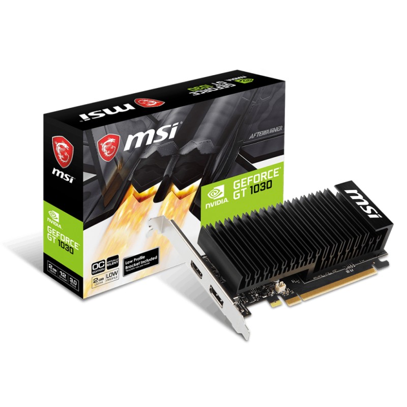 MSI GeForce GT 1030 2GHD4 LP OC | JDB-Info