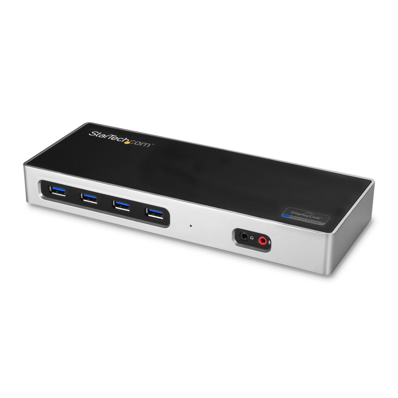 StarTech.com Station d'Accueil Double Écran 4K60Hz DisplayP | JDB-Info
