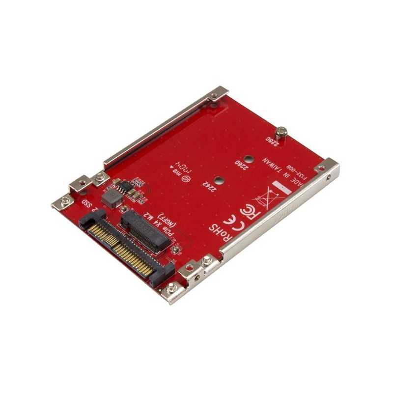 StarTech.com Adaptateur M.2 PCI-e NVMe vers U.2 (SFF-8639) | JDB-Info