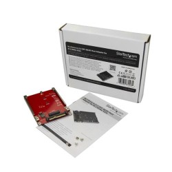 StarTech.com Adaptateur M.2 PCI-e NVMe vers U.2 (SFF-8639) | JDB-Info
