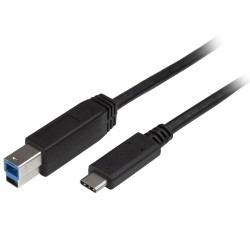 StarTech.com Câble USB-B vers USB-C de 2m, USB 5Gbps, Cordo | JDB-Info