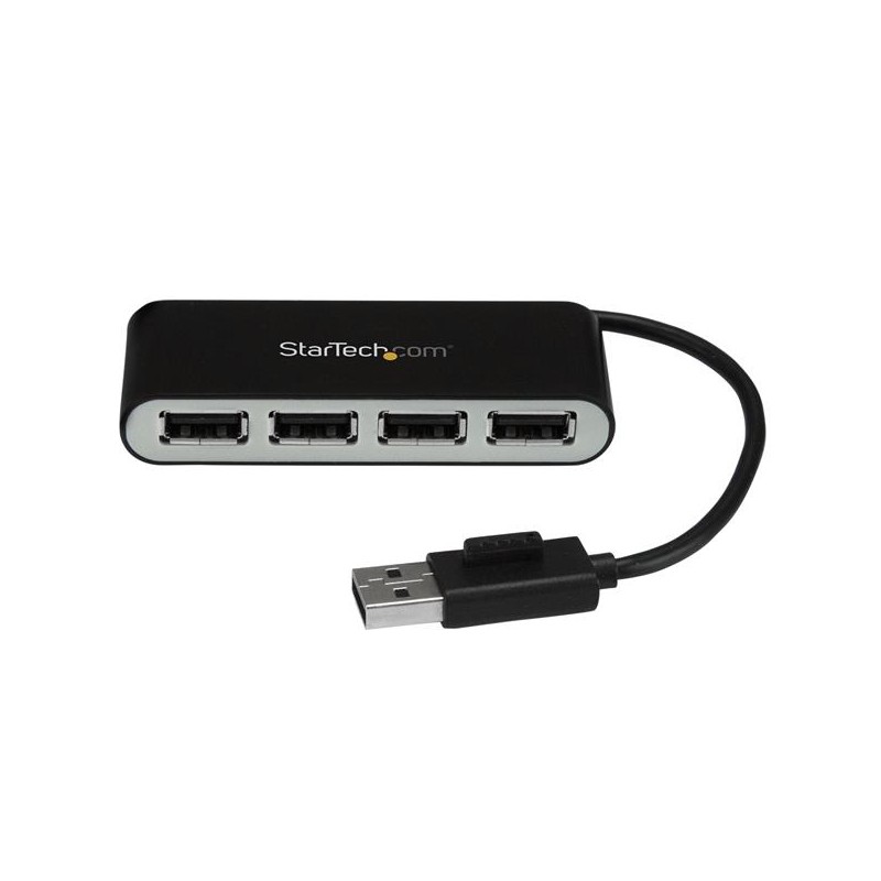 StarTech.com Hub USB 2.0 portable à 4 ports avec câble inté | JDB-Info